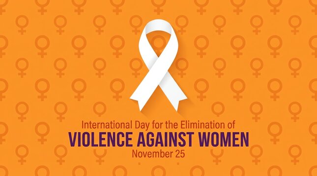 International Day for the Elimination of Violence Against Women November 25 Awareness Poster
