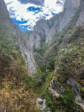 river in the Mountains, Turzii Gorges, Trascau Mountains, Romania 