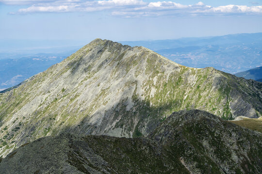 rocks in the mountains, Galesu Peak, Retezat Mountains , Romania 