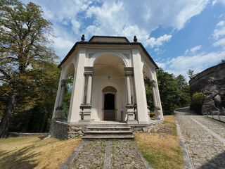 Obraz premium Domodossola, Italy, The Sacro Monte Calvario
