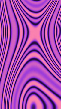 Abstract psychedelic geometric purple wave pattern background.