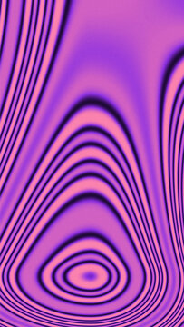 Abstract purple and pink liquid topographic wave background.