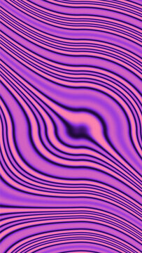 Abstract hypnotic circular purple wave pattern background.