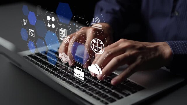 Concept of task management optimizes business efficiency. This system streamlines workflows, enhancing task management for project success and organizational productivity. Funnel