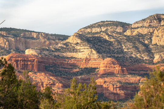 Red rock formations in Sedona, Arizona