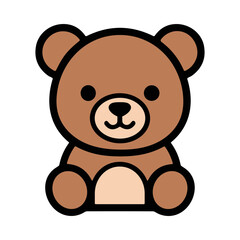 Fototapeta premium Cute Teddy Bear Illustration