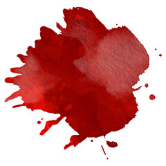 Red Blood Splatter © Graphic Journey