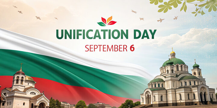 Bulgarian Unification Day September 6 Patriotic Flag Historic Celebration