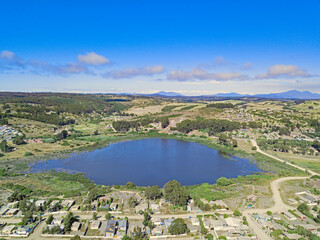 Foto de laguna en el sur de Chile. © Chris