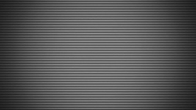 Glitch nostalgic cRT Scan lines horizontal seamless loop animation moving from top to bottom with vignette effect on black background. 4K animated CRT overlay effect for old film texture and retro