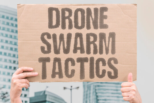 "Drone swarm tactics" Multiple UAVs overwhelm defenses. DRONE. SWARM. TACTIC. OVERWHELM. DEFENSE.