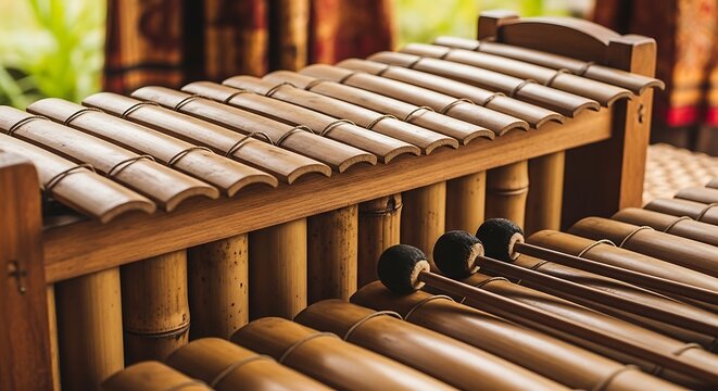 wooden church organ
