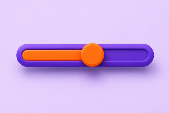 3D Range Slider UI Component for Modern Digital Interfaces