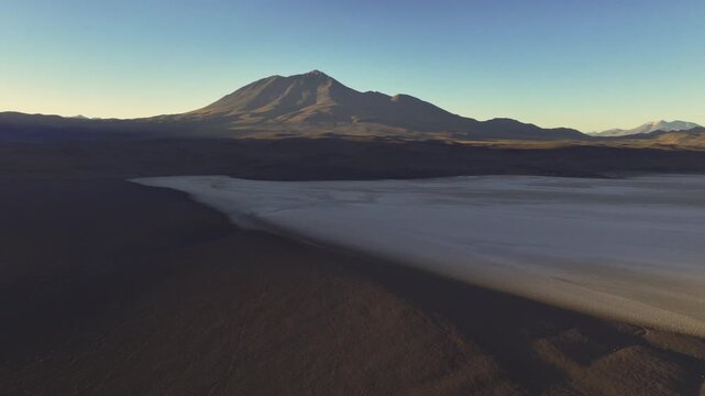 Mountain desert landscape in the Argentine Altiplano