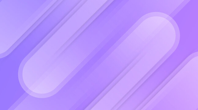 Abstract purple background with diagonal rounded shapes and modern gradient design for minimalist digital presentations