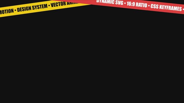 Dynamic svg animation system with css keyframes and creative motion overlay 4k