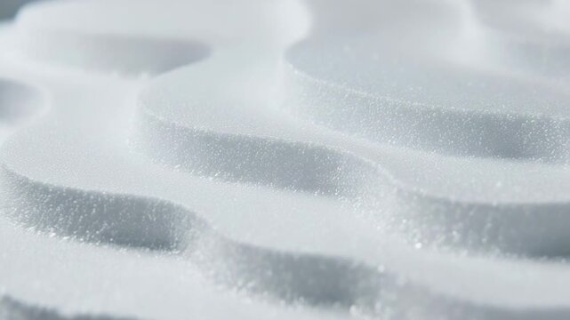 Slow motion abstract wave pattern with smooth transitions and soft grayscale tones