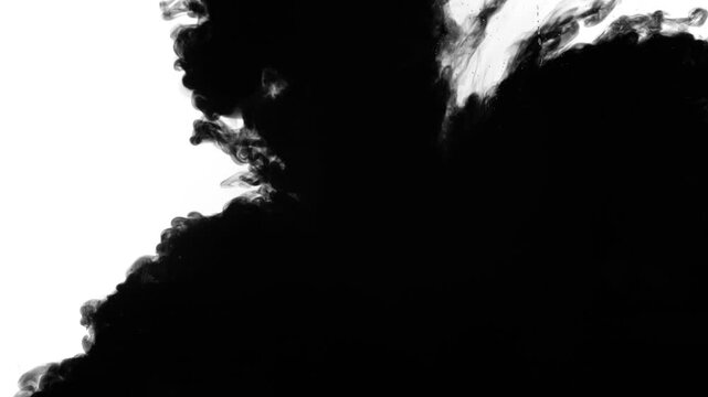 Full Screen Black Ink Transition for Chinese Films, Documentary Titles and Cultural Advertising