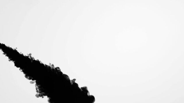 Black Ink Spread Transition for Chinese Style Advertising, Film Titles and Cultural Videos