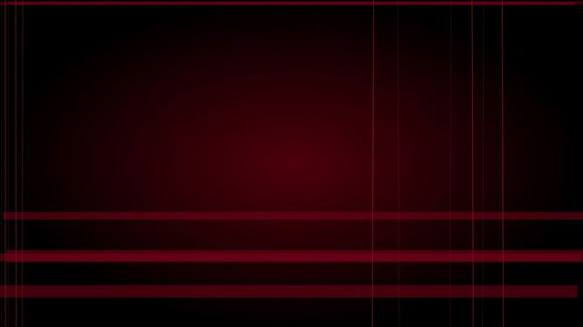 Red horizontal and vertical glitch lines with scratched film effect on alpha channel