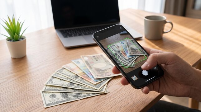 Mobile app digitizing paper money into web3 tokens for decentralized finance banking articles 