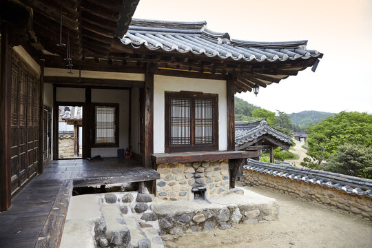 기와집,오천유적지,안동시,경북