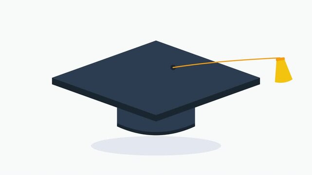 graduation cap and diploma