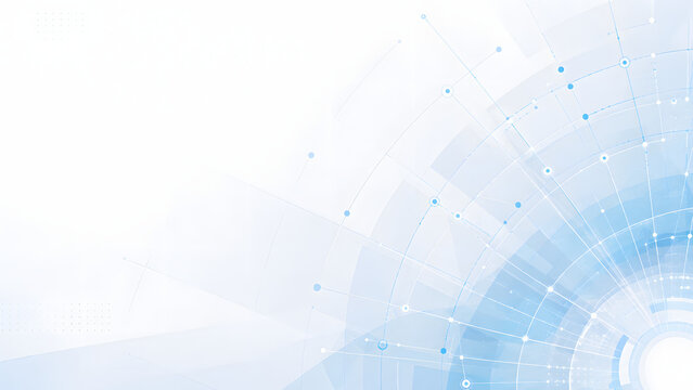 Abstract Corporate Technology Vector Background Set