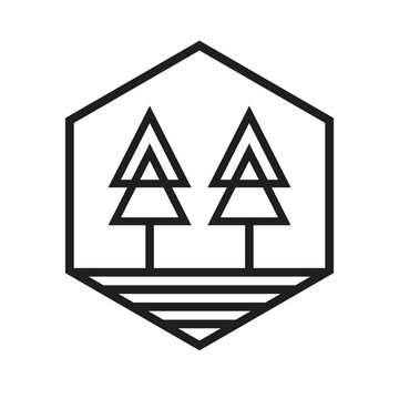 simple tree logo