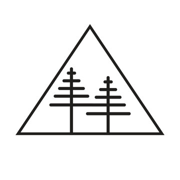 simple tree logo
