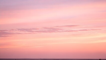 Fototapeta premium Minimal pastel sunset sky gradient 4K wallpaper