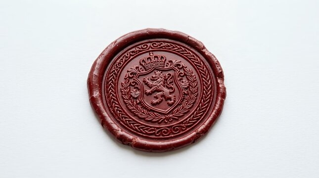Authentic quality guarantee stamp seal on a clean isolated white background stamp seal label badge emblem sticker guarantee certified quality product manufacture trade business export import circular