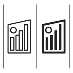 Obraz premium Minimalist black and white of two stacked books with bookmarks
