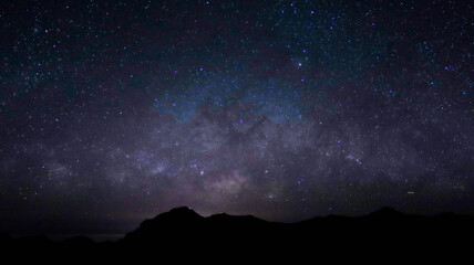 starry night sky © 建甫 吳