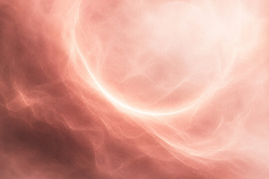 Abstract Glowing Rose Gold Energy Wave Background