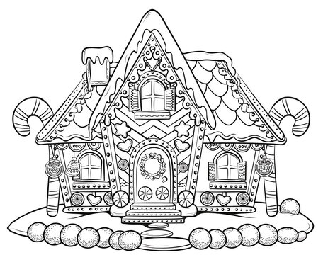 gingerbread house, gingerbread cottage, christmas gingerbread house, gingerbread architecture, christmas sweets, holiday decoration, gingerbread cookies, festive dessert, candy house, cookie house, ch