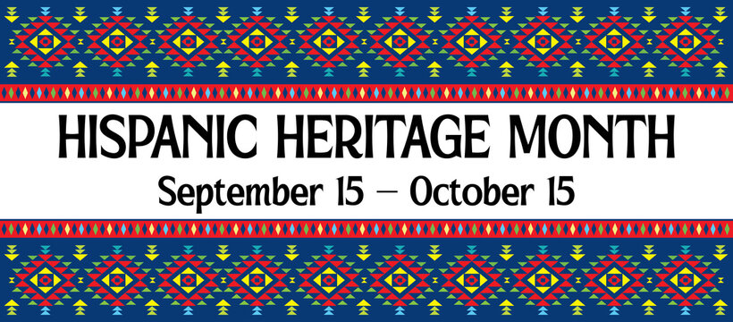 hispanic heritage month colorful banner 7