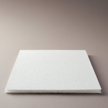 MinimalistWhiteSquareSurfaceAgainstNeutralBackground.