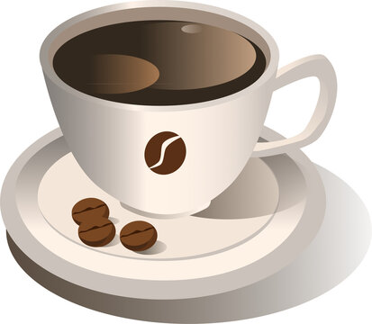 Isometric Illustration Coffee Equipment and Brewing Elements