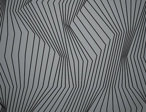 Abstract geometric pattern with stripes, lines. Seamless vector background. Gray and black ornament. Simple lattice graphic design