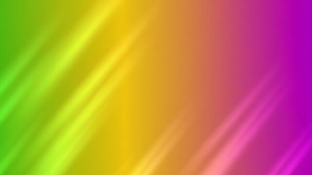 Vibrant abstract background featuring smooth cinematic radial gradient in green, yellow, and purple tones