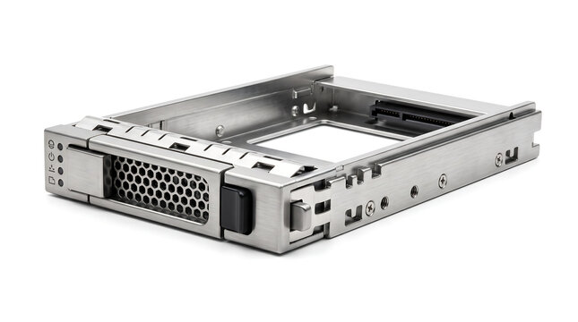 Secure enterprise server storage tray for cybersecurity data privacy