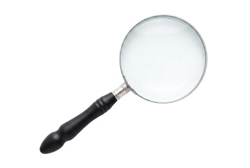 Classic Handheld Magnifying Glass with Contoured Handle © Md