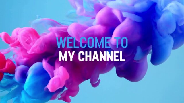 YouTube intro welcome to my channel