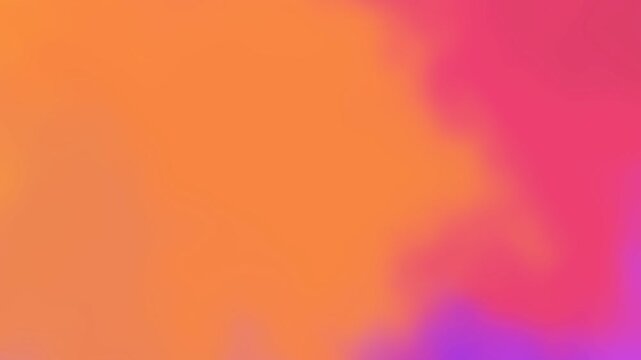 Dynamic Abstract Fluid Swirls in Vibrant Orange Purple and Pink Colors Creating a Mesmerizing Loop Background Animation