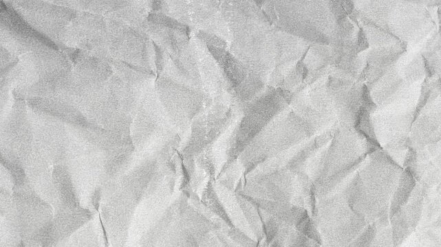 White paper texture background doodle animation, Paper texture cardboard background, Crumpled vintage abstract texture. Stop motion of crumpled white paper texture, abstract loop background