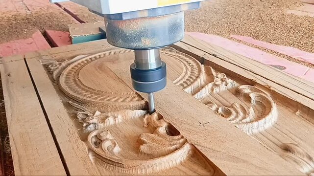 CNC Wood Carving Machine Amazing 3D Wood Engraving & Decorative Furniture Design

