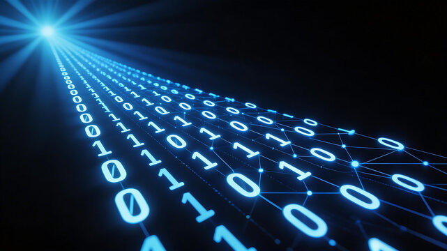 Binary code data stream