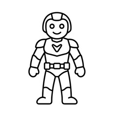 Fototapeta premium Robbot Ilustration