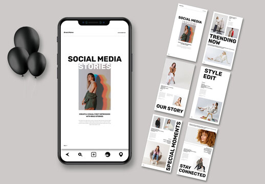 Social Media Stories Template